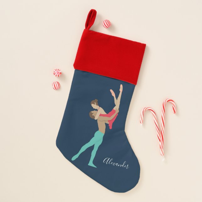 Ballet Christmas Stocking (Front)