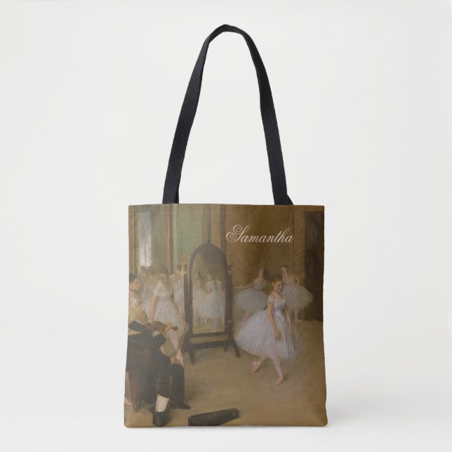 Ballet Class | Edgar Degas | Dancer Tote Bag (Front)