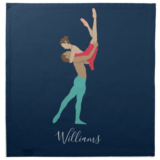 Ballet Cloth Napkin (Front)