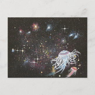 Ballet cosmique postcard