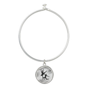 Ballet Couple Dance Bangle Bracelet
