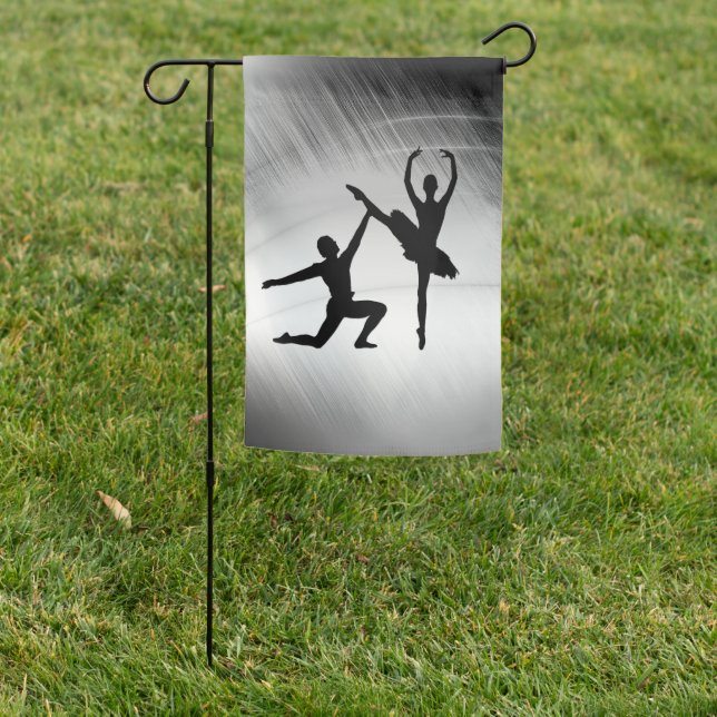 Ballet Couple Dance Garden Flag (In SItu)