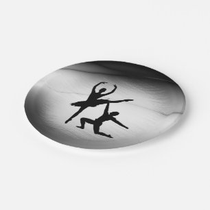 Ballet Couple Dance Paper Plates