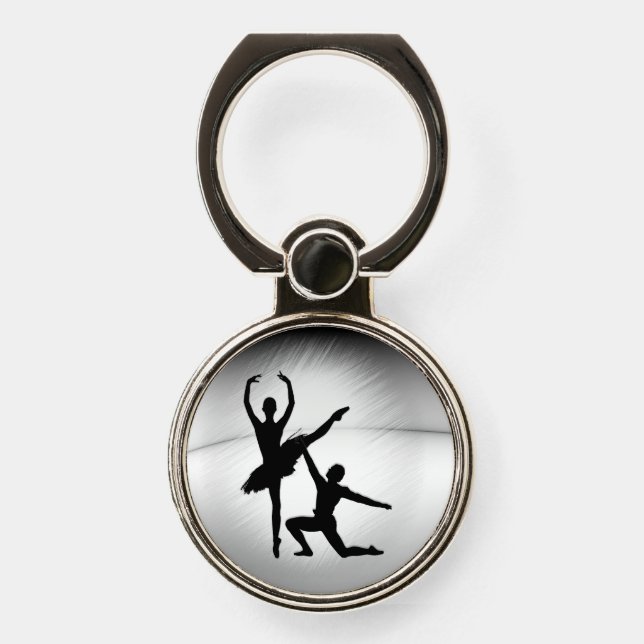 Ballet Couple Dance Phone Ring Stand (Front)