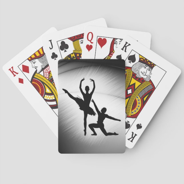 Ballet Couple Dance Poker Cards (Back)