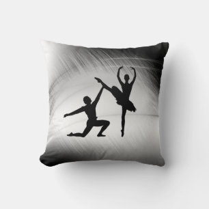 Ballet Couple Dance Throw Pillow