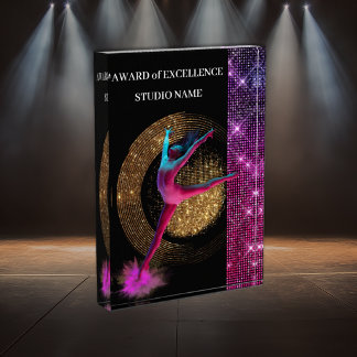 Ballet & Dance Achievement Award in Black Lilac