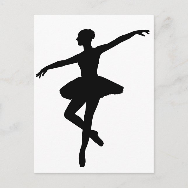 Ballet Dance Ballerina Postcard (Front)