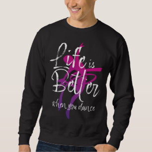 Ballet Dance Ballerina Women Girls Kids Sweatshirt