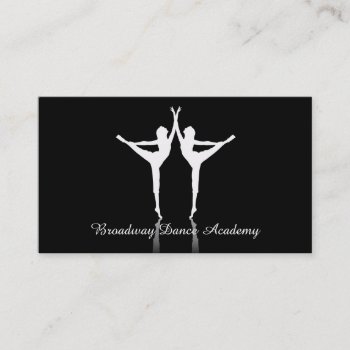 Ballet Dance Business Cards Chic by Irisangel at Zazzle