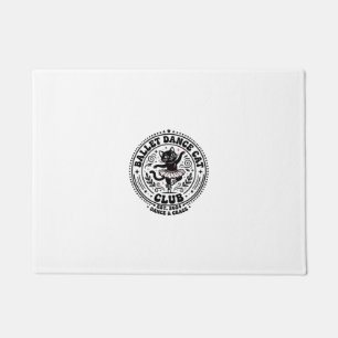 Ballet Dance Cat Pet Lover Shirt Art - Ballet Danc Doormat