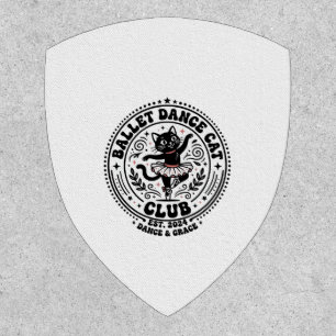 Ballet Dance Cat Pet Lover Shirt Art - Ballet Danc Patch