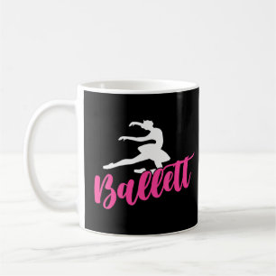 Ballet Dance Company Dancing Ballerina Shoes En Po Coffee Mug