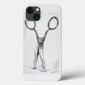 Ballet dance Scissors Ballerina Surreal drawing