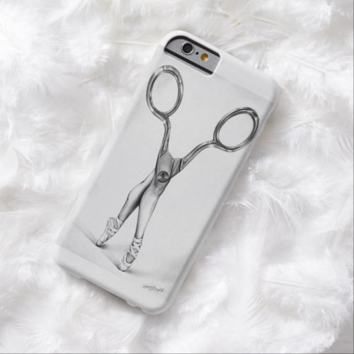 Ballet dance Scissors Ballerina Surreal drawing Barely There iPhone 6 Case
