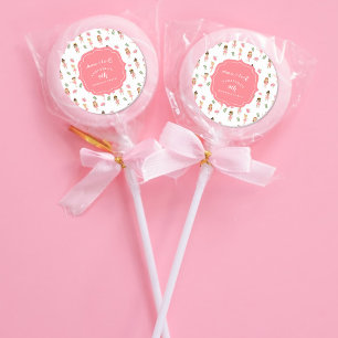 Ballet Dance & Twirl Pink Ballerina Birthday Classic Round Sticker