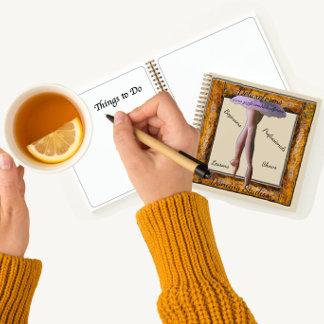Ballet Dance Wood  Notebook