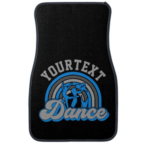 Ballet Dancer ADD TEXT Classic Dance Performer Car Floor Mat