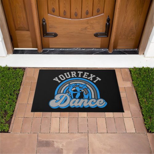 Ballet Dancer ADD TEXT Classic Dance Performer Doormat