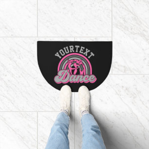 Ballet Dancer ADD TEXT Classic Dance Performer Doormat