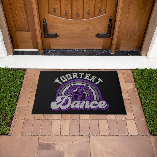 Ballet Dancer ADD TEXT Classic Dance Performer Doormat