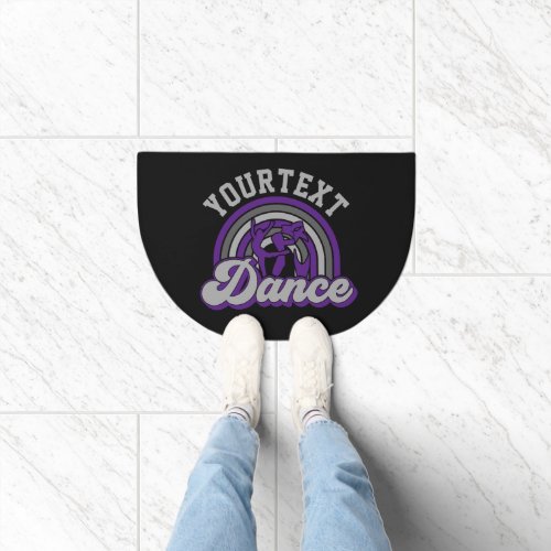 Ballet Dancer ADD TEXT Classic Dance Performer Doormat