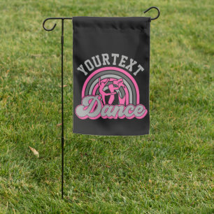 Ballet Dancer ADD TEXT Classic Dance Performer Garden Flag