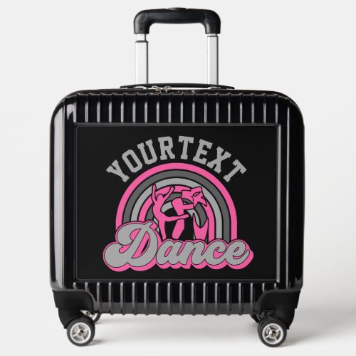 Ballet Dancer ADD TEXT Classic Dance Performer Luggage