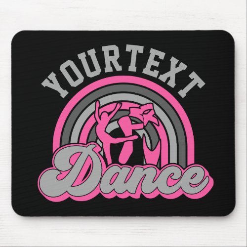 Ballet Dancer ADD TEXT Classic Dance Performer Mouse Pad
