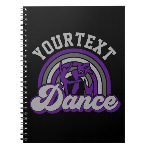 Ballet Dancer ADD TEXT Classic Dance Performer Notebook