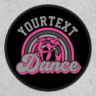 Ballet Dancer ADD TEXT Classic Dance Performer Patch