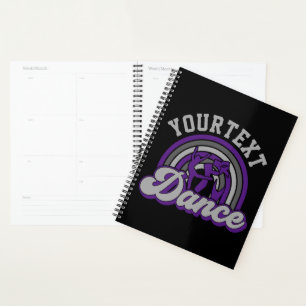 Ballet Dancer ADD TEXT Classic Dance Performer Planner