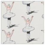 Ballet Dancer Ballerina Girl Fabric