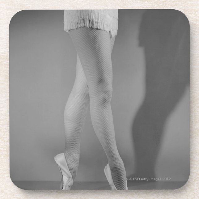 Ballet Dancer Beverage Coaster (Front)
