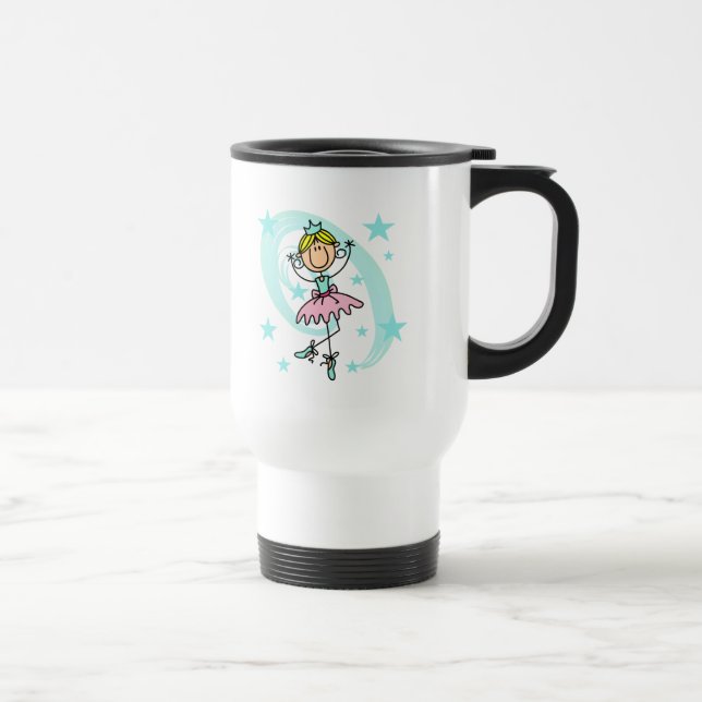 Ballet Dancer - Blond T-shirts and Gifts Travel Mug (Right)