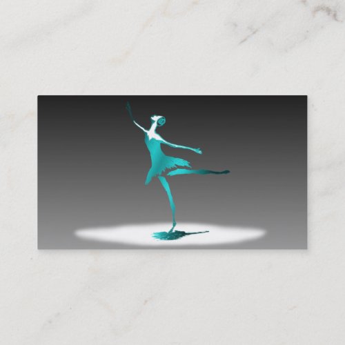 ballet dancer business card template