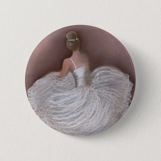 ballet dancer button (Front)
