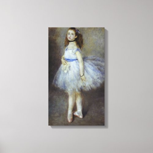 Ballet Dancer by Pierre Renoir Vintage Fine Art Canvas Print