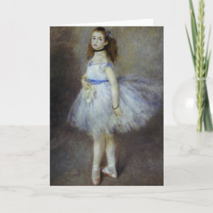 Ballet Dancer by Pierre Renoir, Vintage Fine Art Card
