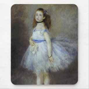 Ballet Dancer by Pierre Renoir, Vintage Fine Art Mouse Pad