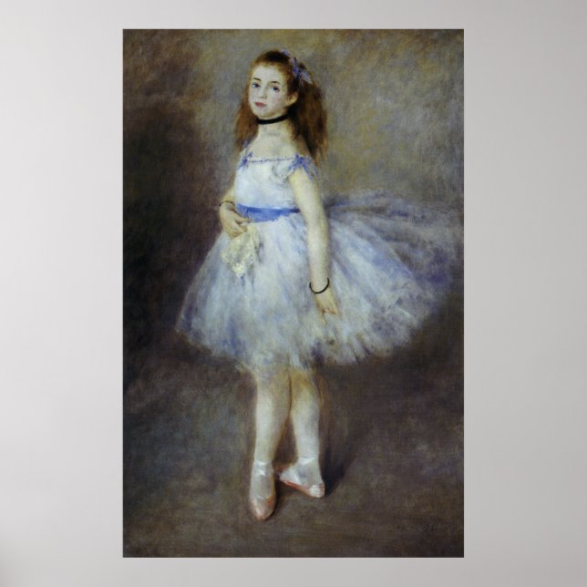 Ballet Dancer by Pierre Renoir, Vintage Fine Art Poster (Front)
