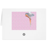 Ballet Dancer Cards (Back Horizontal)