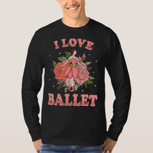 ballet dancer choreographer dance training ballet_ T_Shirt