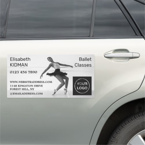 Ballet Dancer Dancing Instructor Dance Classes Car Magnet
