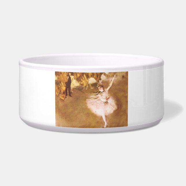 Ballet Dancer Degas Star Painting Bowl (Front)