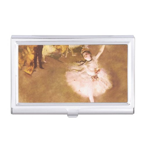 Ballet Dancer Degas Star Painting Business Card Case