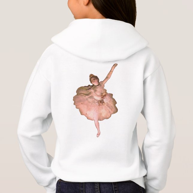Ballet Dancer Degas Star Painting Hoodie (Back)