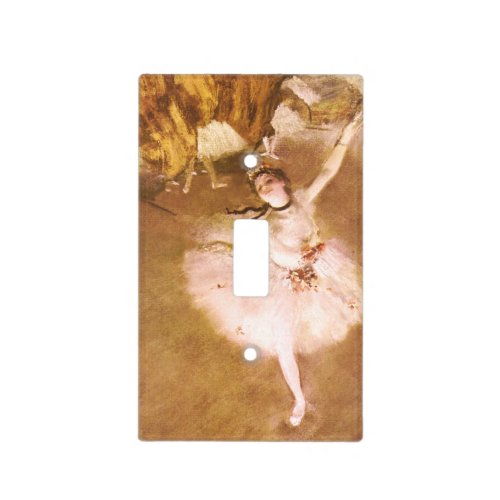 Ballet Dancer Degas Star Painting Light Switch Cover