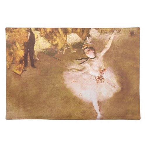 Ballet Dancer Degas Star Painting Placemat
