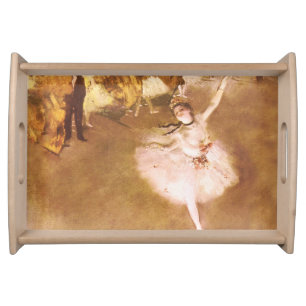 Ballet Dancer Degas Star Painting Serving Tray